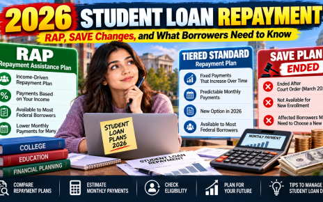 Student loan repayment plans in 2026 including RAP and SAVE changes